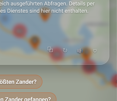 Aktionen unter der letzten Antwort (BiteMap Pro): 1 Kopieren, 2 Neu generieren, 3 Vorlesen